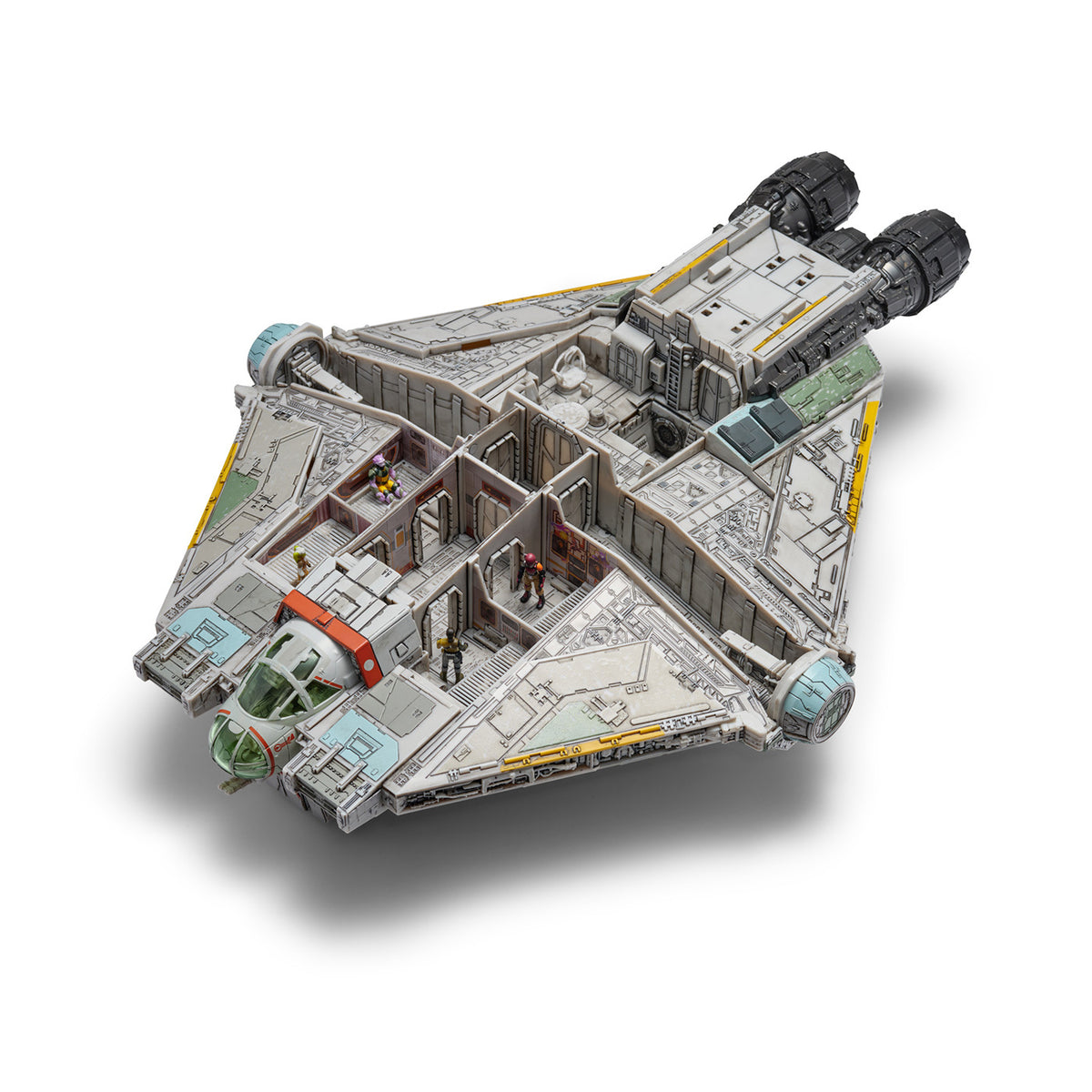 ※難有り：スター・ウォーズ マイクロ・ギャラクシー アサルト・クラス ゴースト US版 未開封