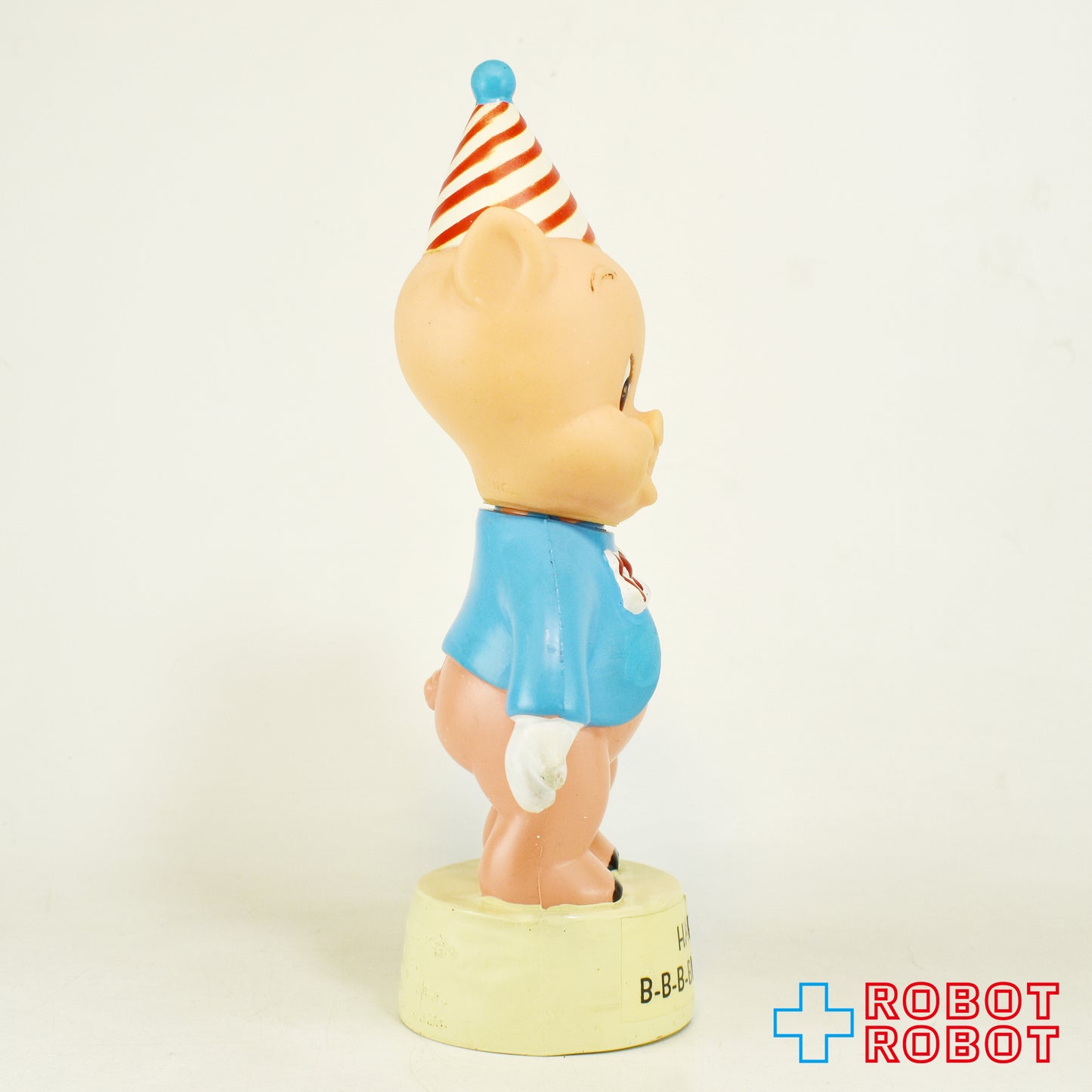 Dakin ルーニー・テューンズ ポーキー・ピッグ ” HAPPY B-B-B-BIRTHDAY " ラバーフェイス 人形 1970