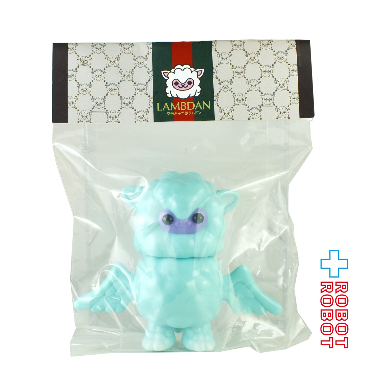 アートジャンキー 空飛ぶ子羊獣 ラムドン (ブルー×パープル) ソフビ