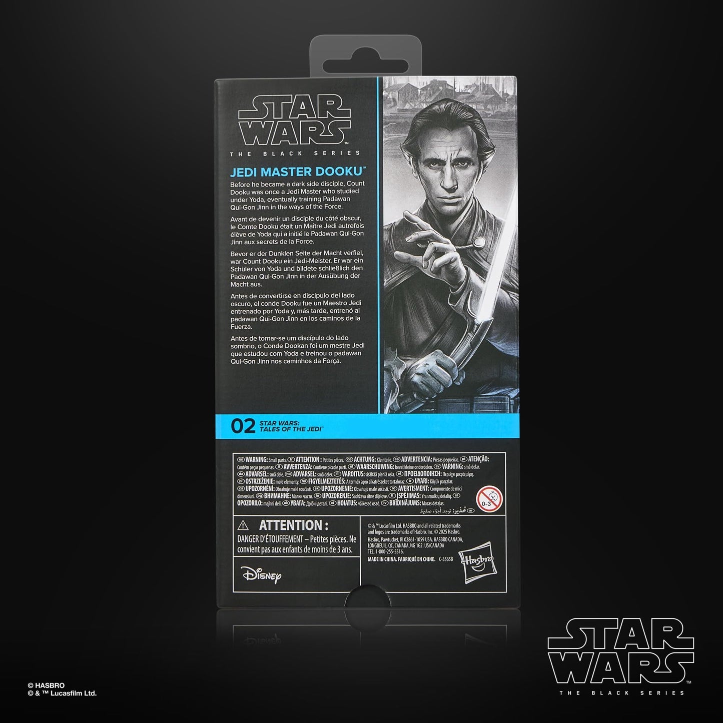 スター・ウォーズ ブラックシリーズ #TOTJ02 ジェダイ・マスター ドゥークー [テイルズ・オブ・ジェダイ] 6インチフィギュア 国内版 未開封