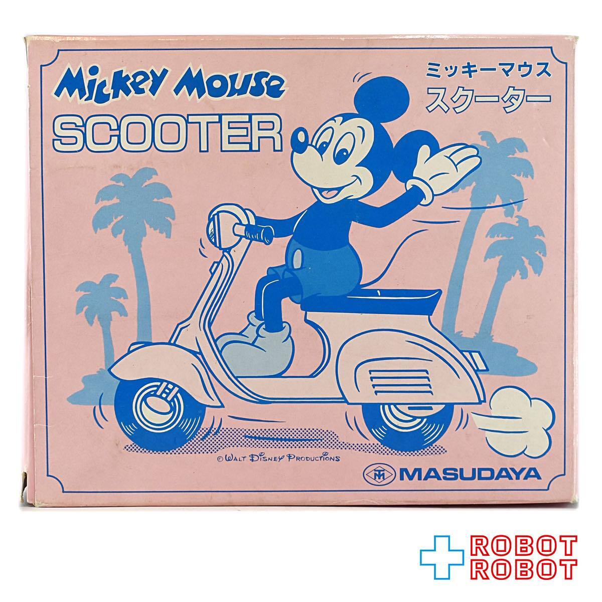 増田屋 ディズニー ミッキーマウス スクーター ゼンマイ