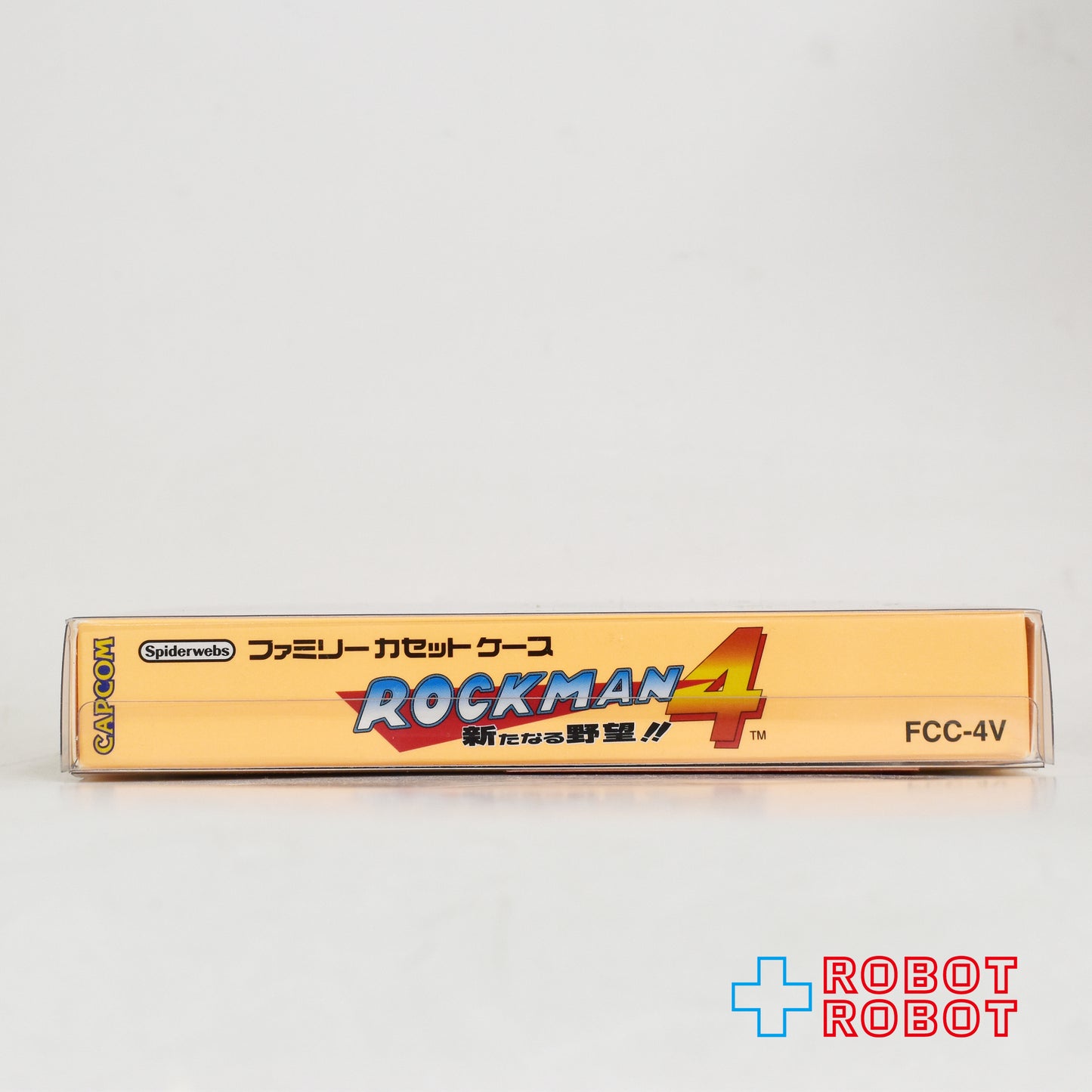 スパイダーウェブ ロックマン4 / ファミリーカセットケース 未開封