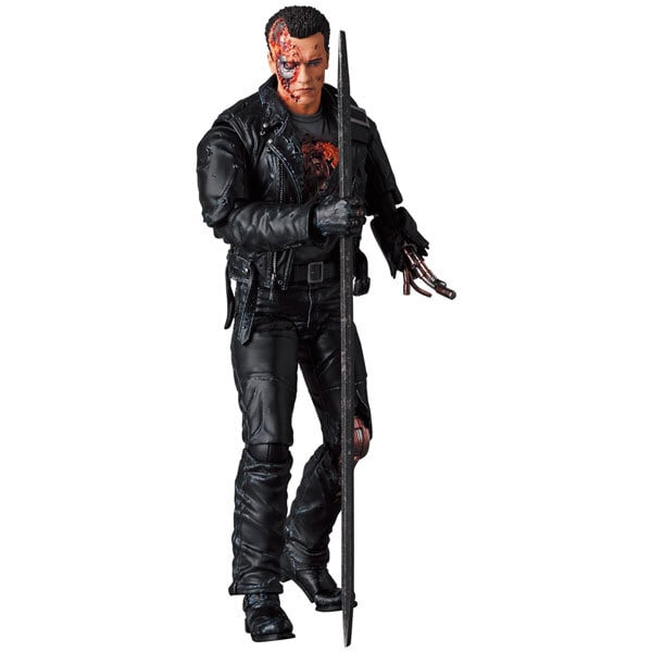メディコム・トイ MAFEX マフェックス No.191 ターミネーター 2 T-800 (バトルダメージ Ver.) アクションフィギュア 未開封