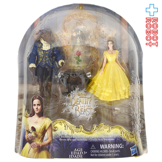 ハズブロ ディズニー 美女と野獣 魔法のバラのシーン フィギュアセット 未開封