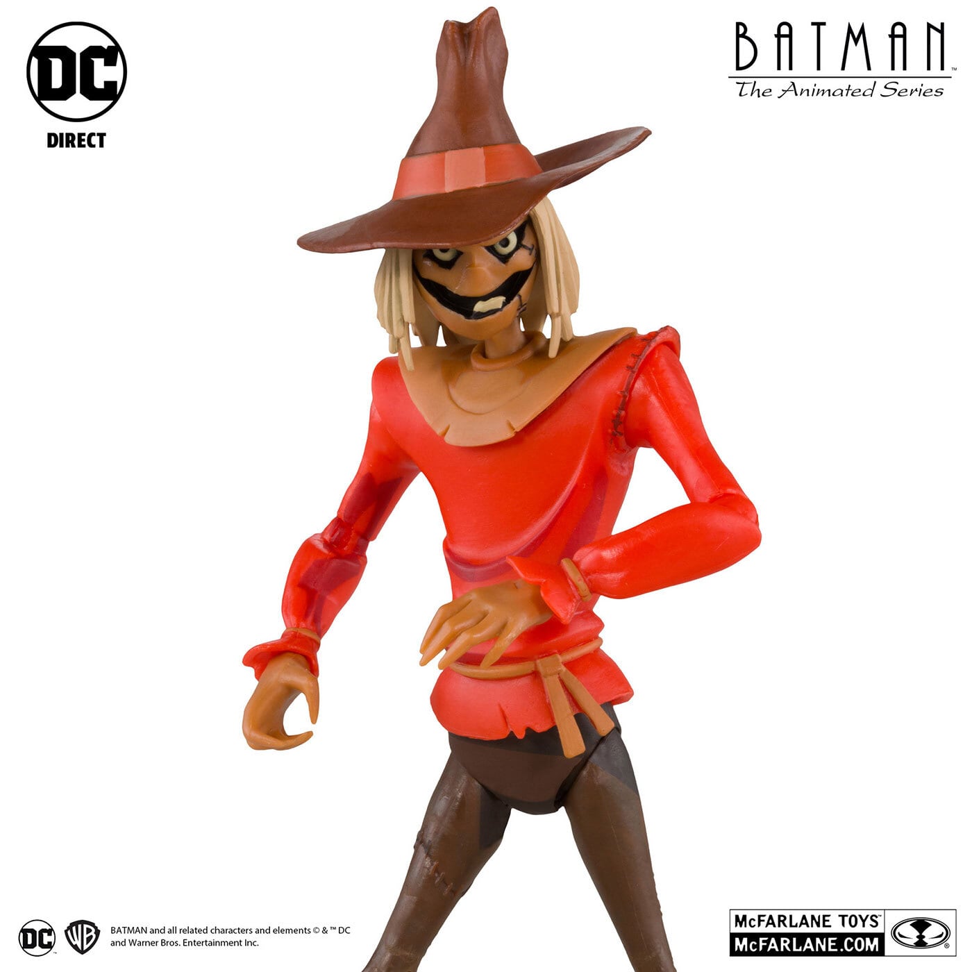マクファーレン DCダイレクト バットマン アニメイテッド #03 スケアクロウ 6インチ アクションフィギュア 国内版 未開封