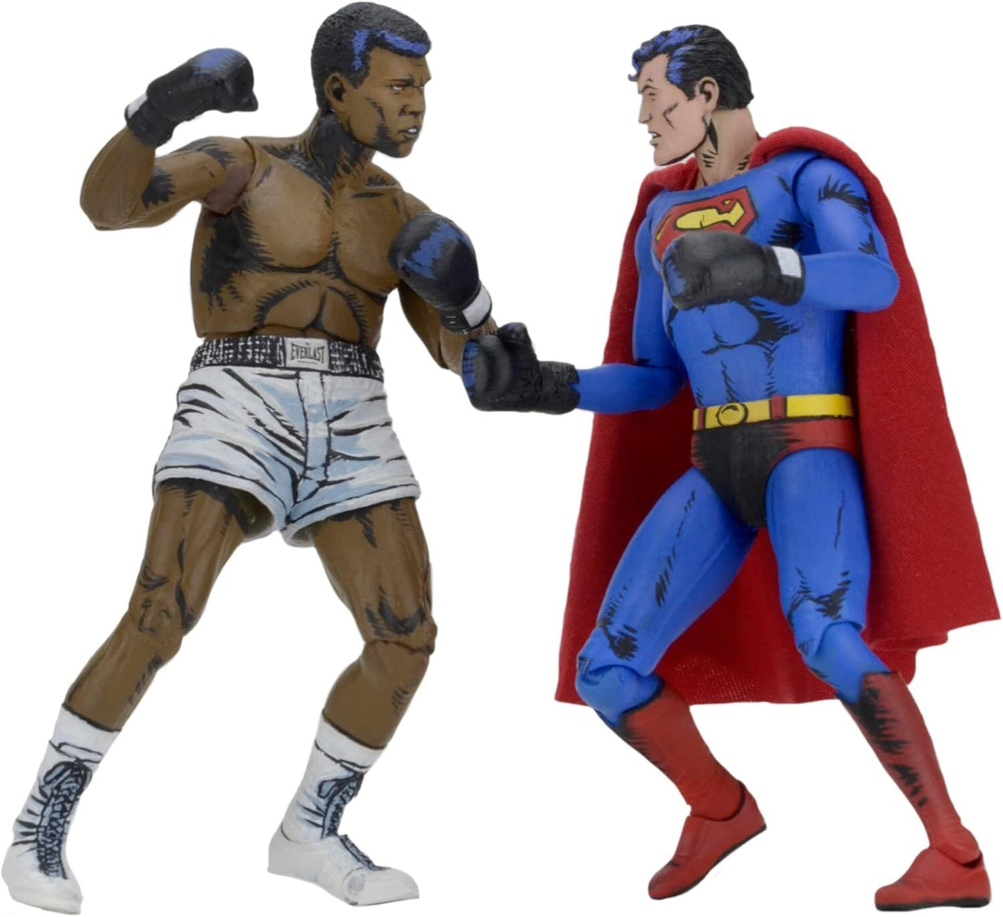 ネカ スター・ウォリアーズ スーパーマン vs モハメド・アリ 7インチ アクションフィギュア 未開封
