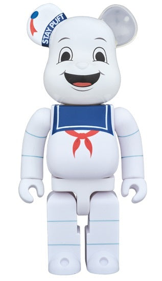 メディコム ベアブリック BE@RBRICK 100% & 400% ゴーストバスターズ STAY PUFT マシュマロマン 未開封 4号店商品
