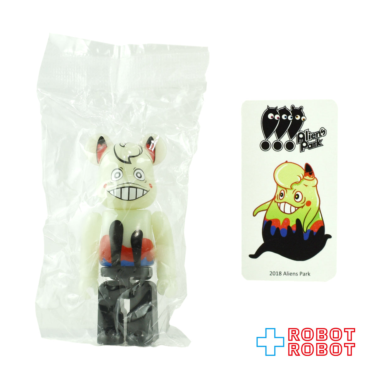 メディコム ベアブリック BE@RBRICK 100% [シリーズ37] エイリアンズ パーク 未開封 ４号店商品