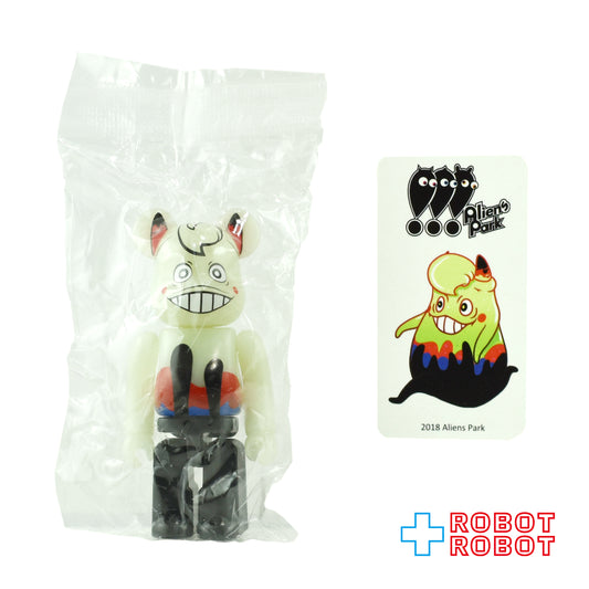 メディコム ベアブリック BE@RBRICK 100% [シリーズ37] エイリアンズ パーク 未開封 ４号店商品