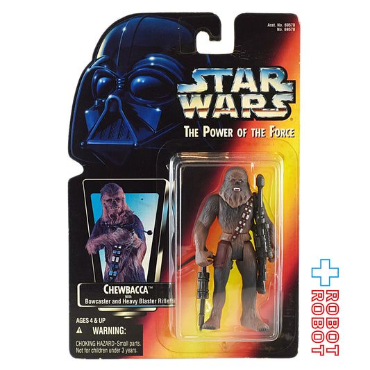 ※ブリスター黄色：スター・ウォーズ POTF2 レッドカード チューバッカ 3.75インチ アクションフィギュア 国内版 未開封