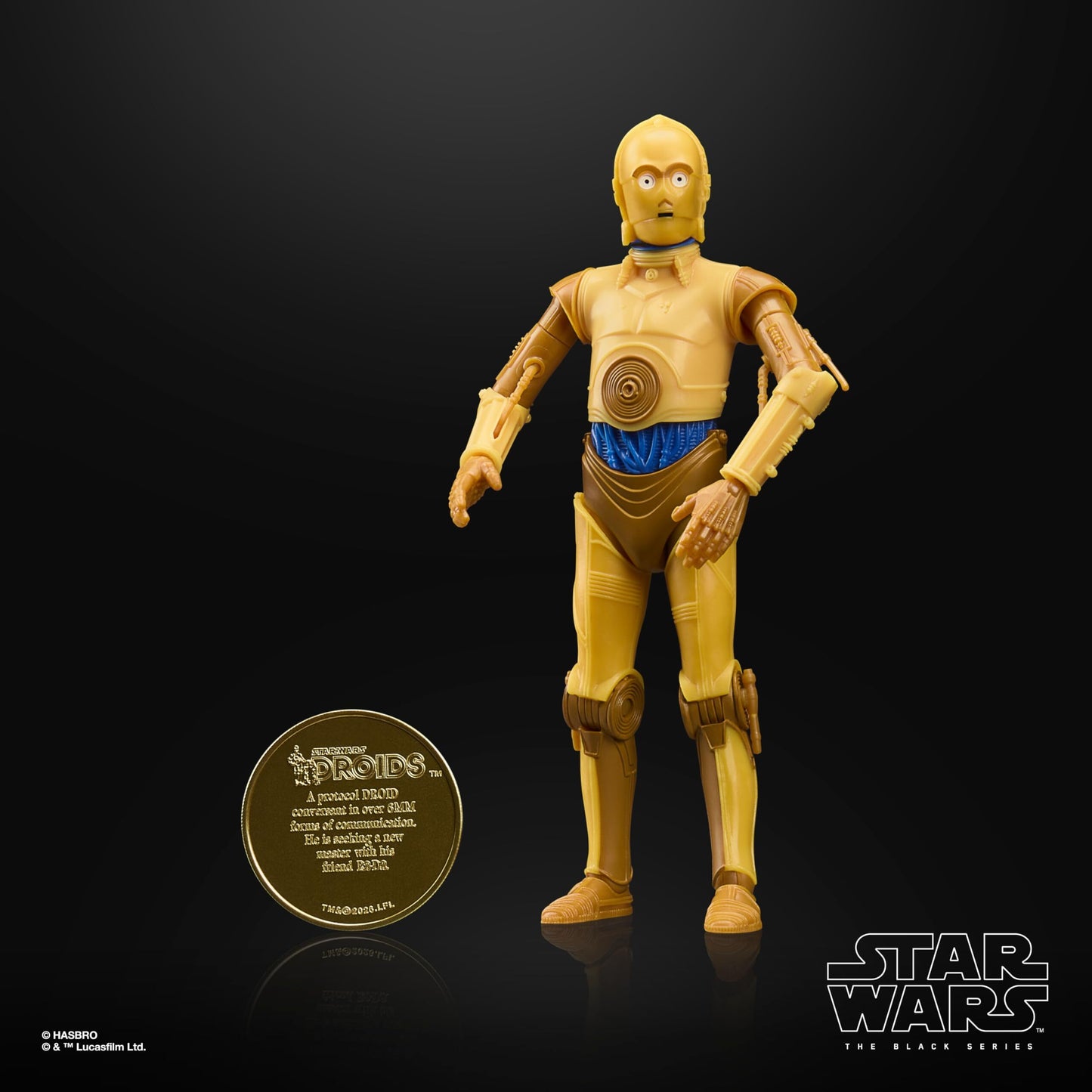 スター・ウォーズ ブラックシリーズ 40周年記念 C-3PO [ドロイドの大冒険] 6インチフィギュア 未開封