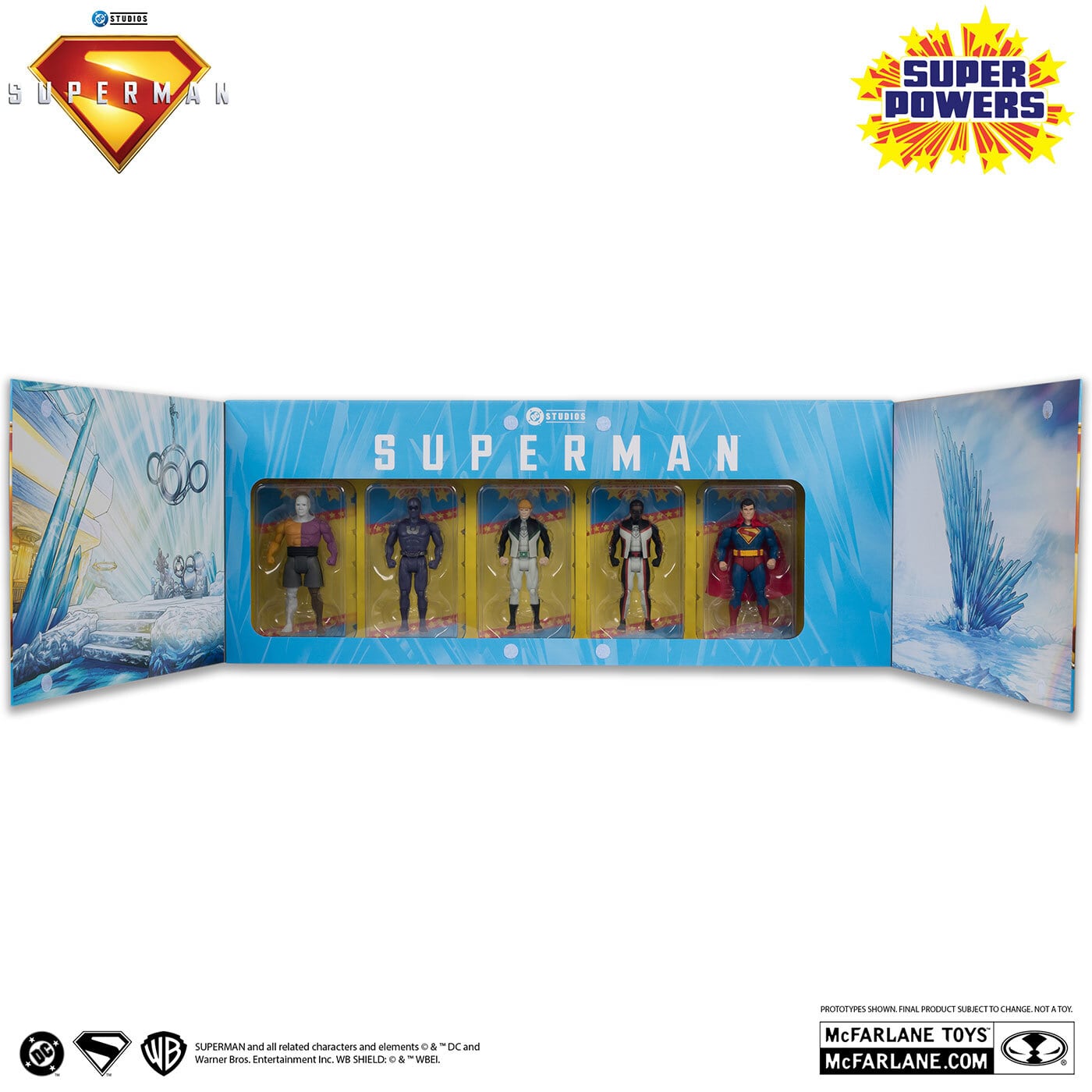 マクファーレン DCダイレクト DCスーパーパワーズ スーパーマン (2025) 5パック コレクターボックス 4インチ アクションフィギュア 国内版 未開封