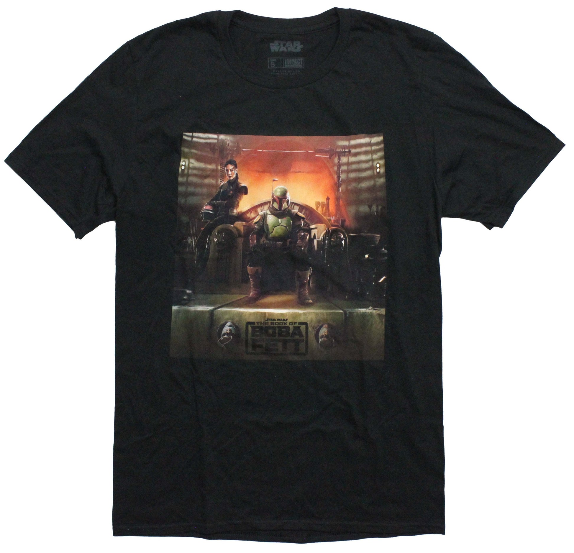 スター・ウォーズ Tシャツ The Book of Boba Fett Opening Art