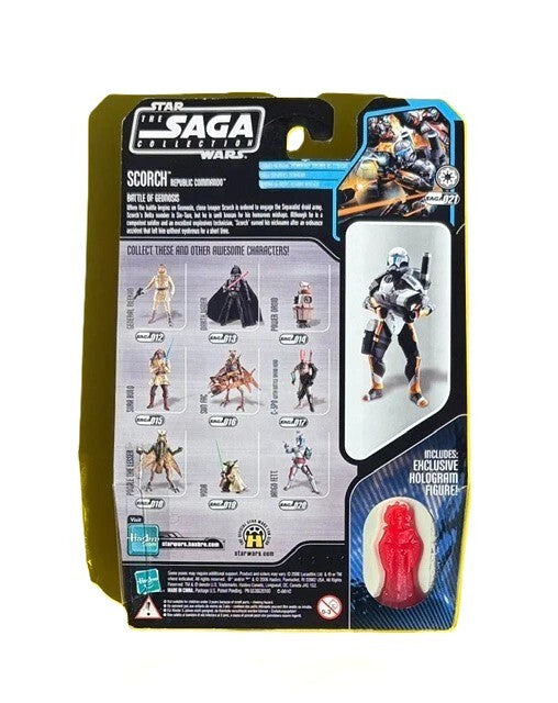 スター・ウォーズ SAGAコレクション 021 スコーチ リパブリック・コマンド [EU] 3.75インチ アクションフィギュア 未開封