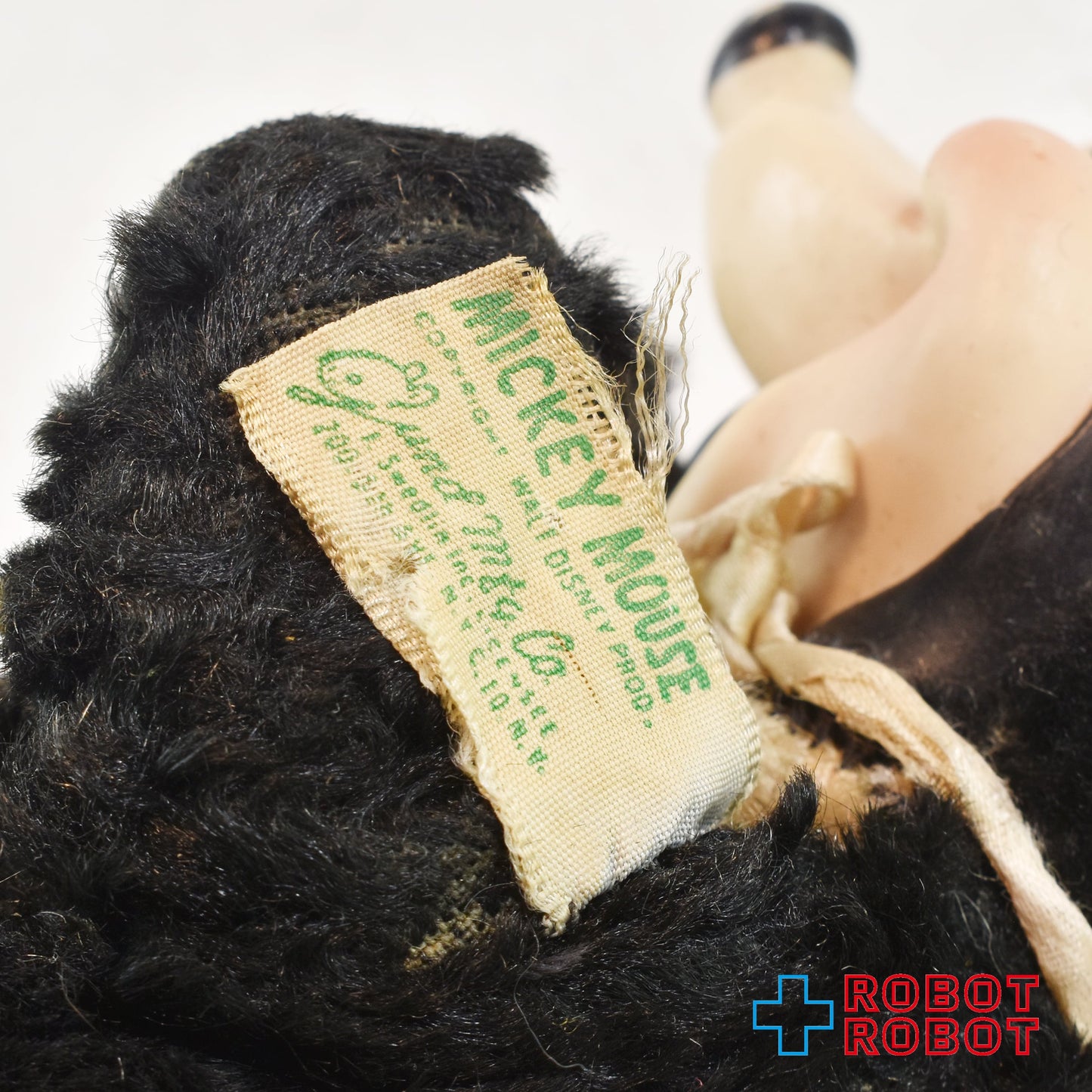 ガンド社 ディズニー ミッキーマウス 25センチ ラバーフェイスぬいぐるみ人形