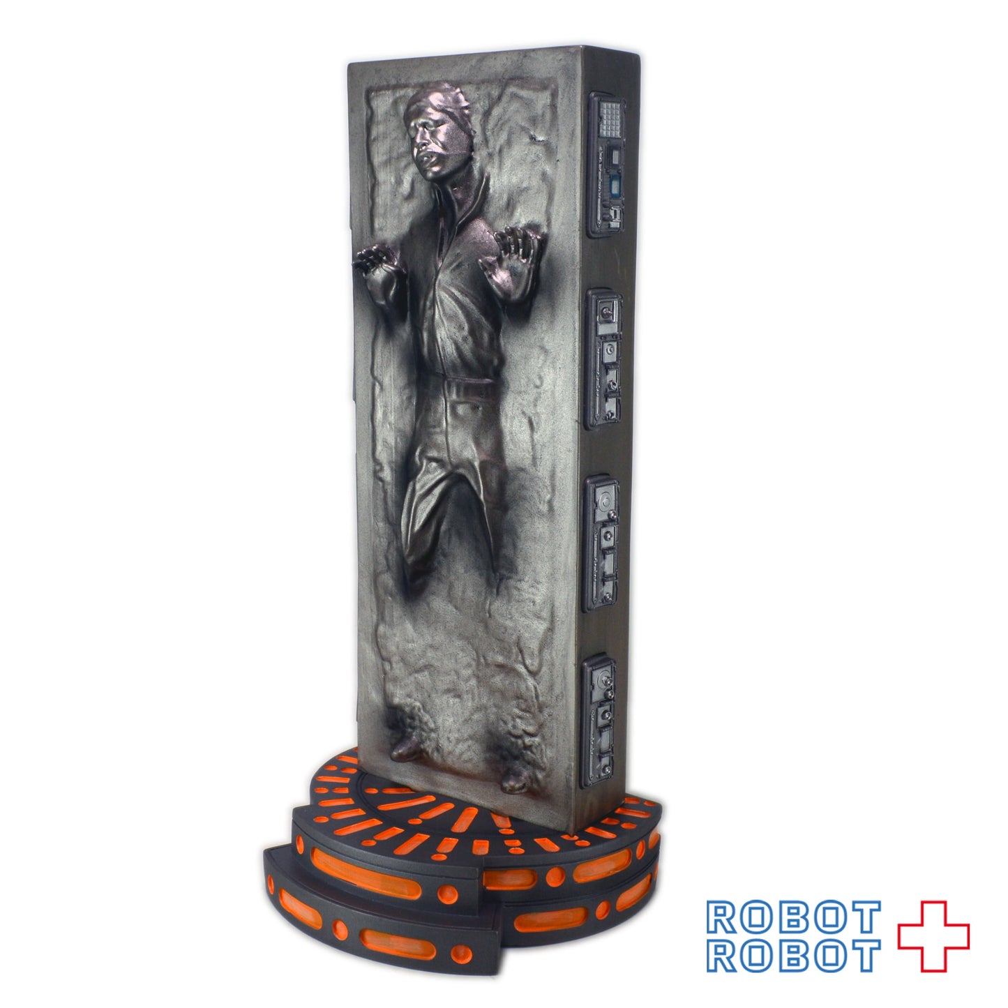 スター・ウォーズ  ハンソロ カーボナイト ソフビ貯金箱 ※難あり