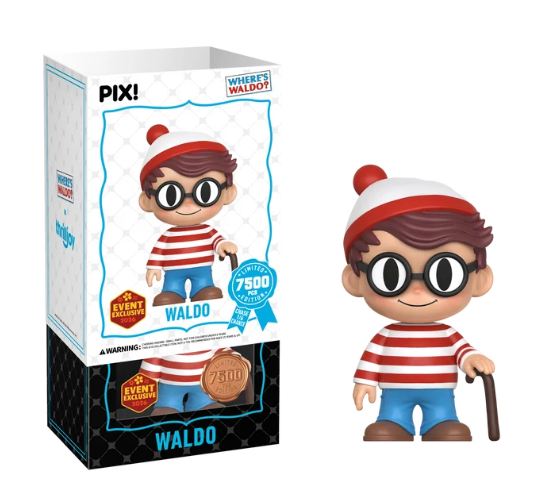 スリルジョイ PIX ピックス ウォーリーを探せ ! ウォーリー ビニールフィギュア 箱付