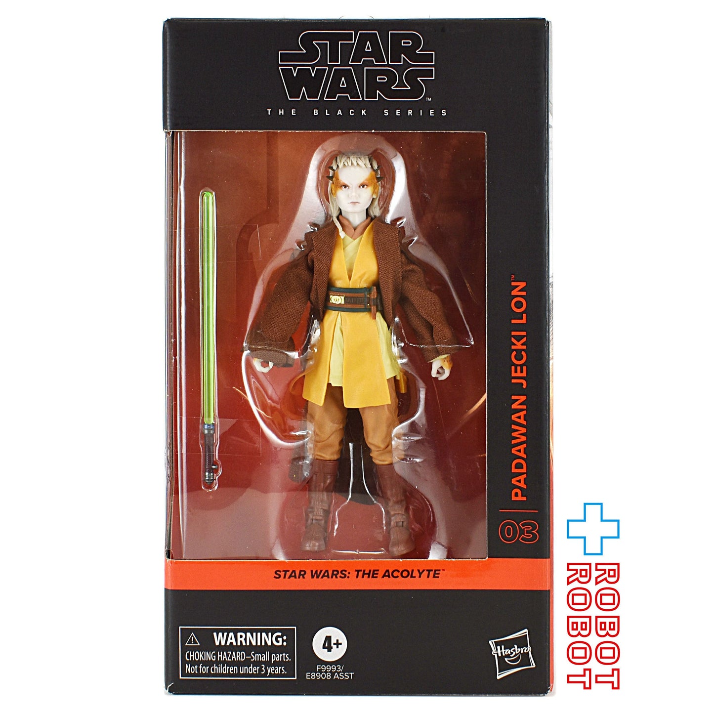 スター・ウォーズ ブラックシリーズ #TA03 パダワン ジェキ・ロン [アコライト] 6インチ アクションフィギュア 未開封