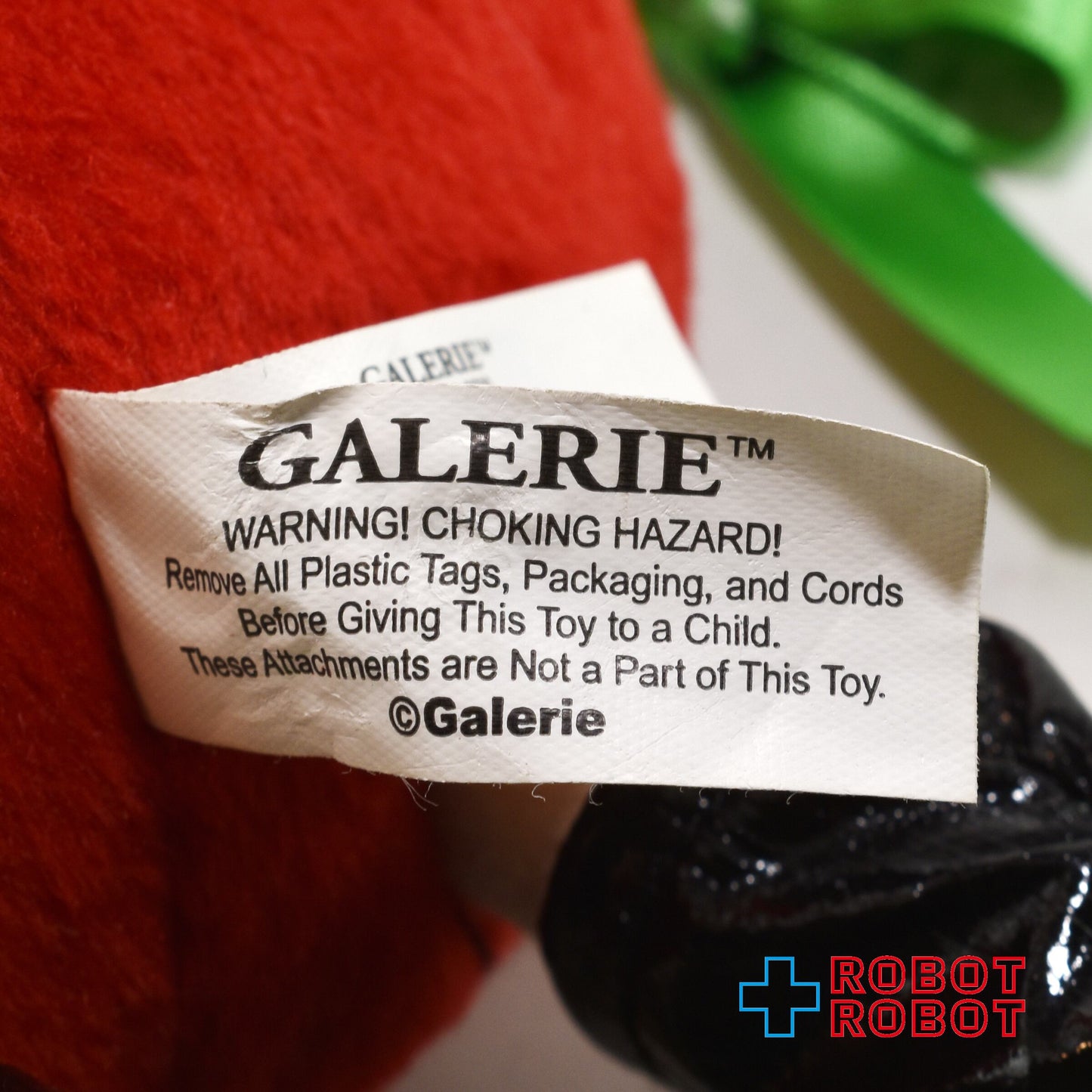 M&M's サンタ レッド エムアンドエムズ ぬいぐるみ人形 紙タグ付き