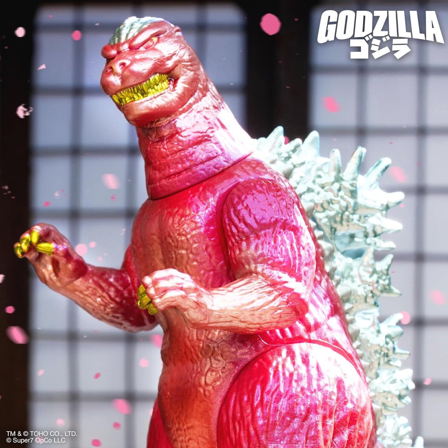 スーパー7 リ・アクション 東宝怪獣 ゴジラ '89 桜ゴジラ（桜まつり）3.75インチ アクションフィギュア 未開封