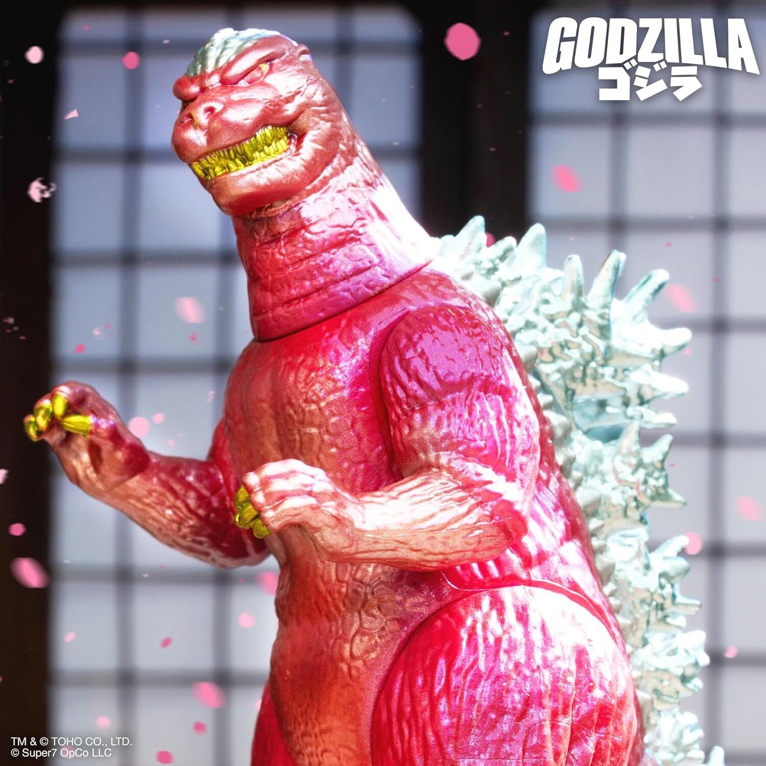 スーパー7 リ・アクション 東宝怪獣 ゴジラ '89 桜ゴジラ（桜まつり）3.75インチ アクションフィギュア 未開封