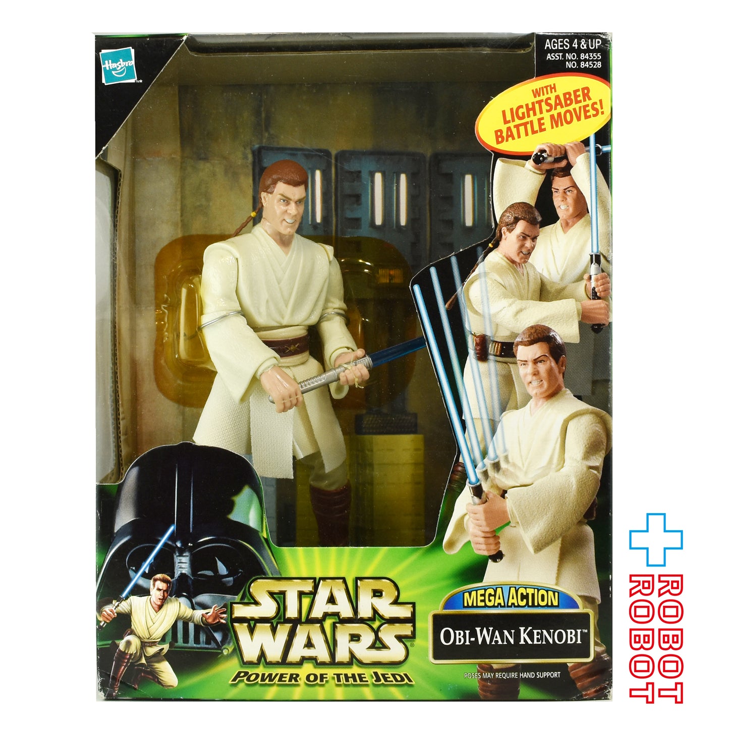 スター・ウォーズ パワー・オブ・ザ・ジェダイ オビ=ワン・ケノービ メガ アクション フィギュア 2000 未開封