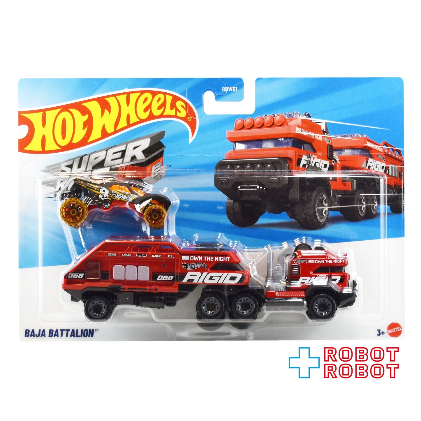 ⚫️ ホットウィール 2026 スーパーリグ バハ・バタリオン 1/64 ダイキャスト ミニカー 未開封