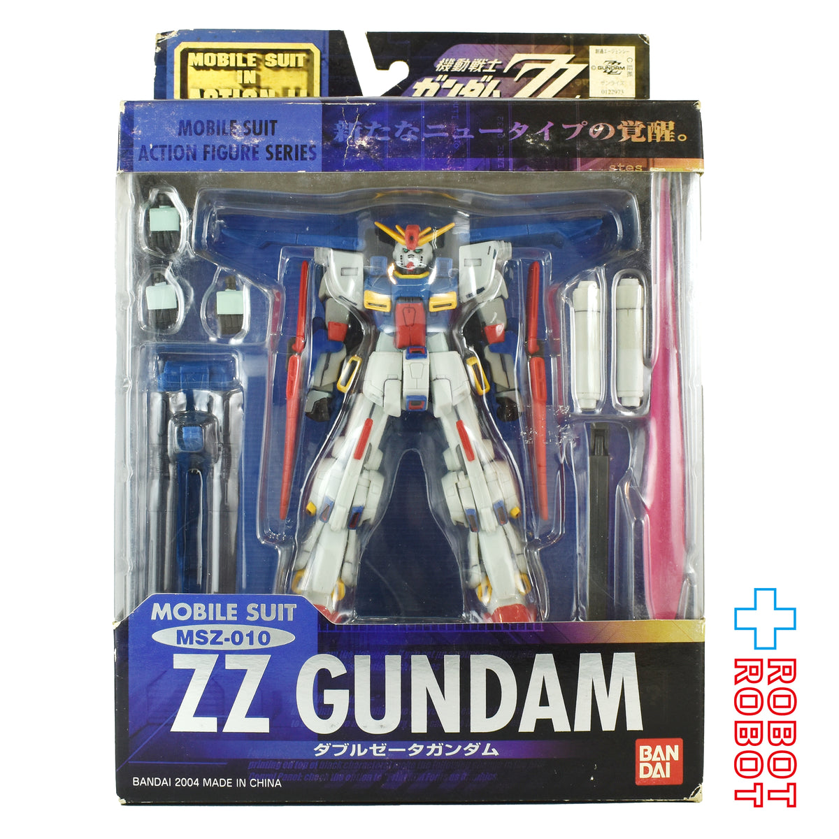 バンダイ 機動戦士ガンダムZZ モビルスーツ イン アクション‼︎ ZZガンダム 未開封