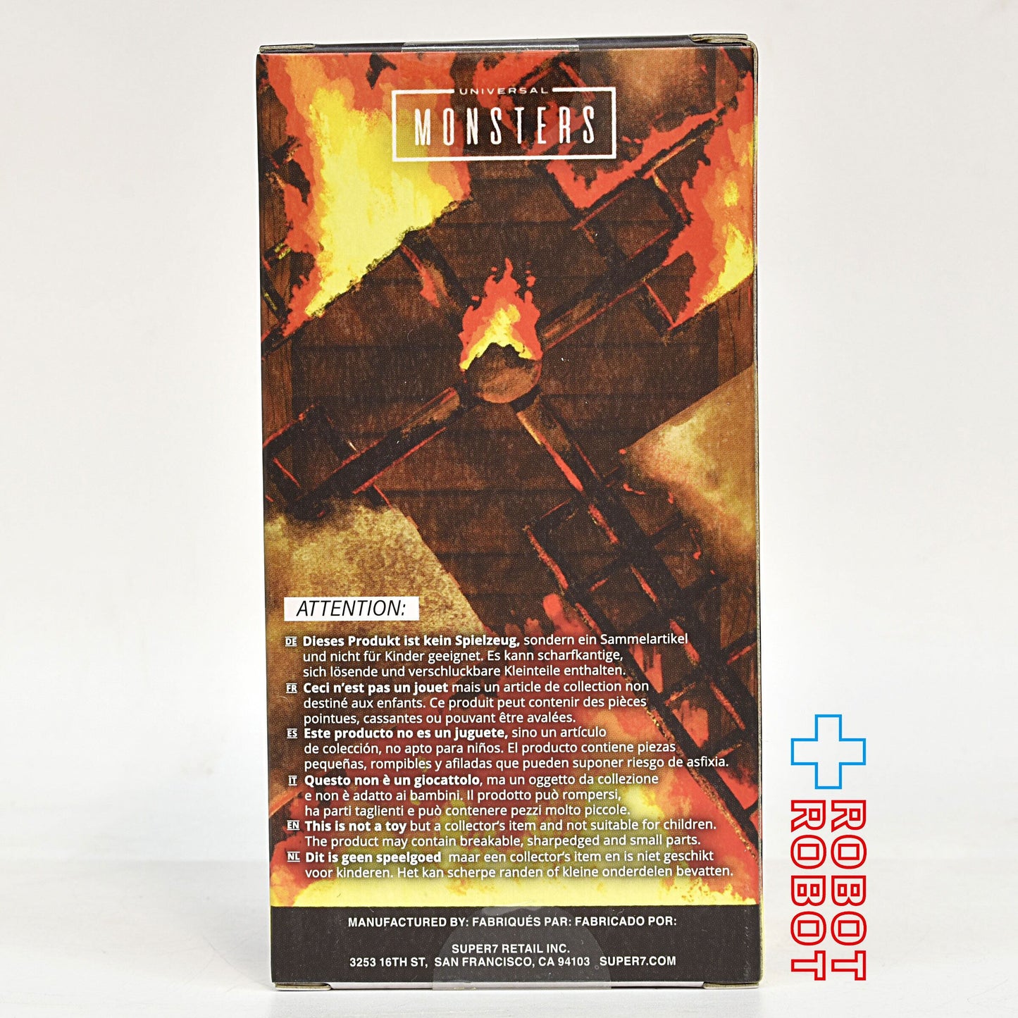 リ・アクション 3.75インチ・アクションフィギュア ユニバーサル・モンスター フランケンシュタイン ファイヤーボックス NYCC限定 未開封