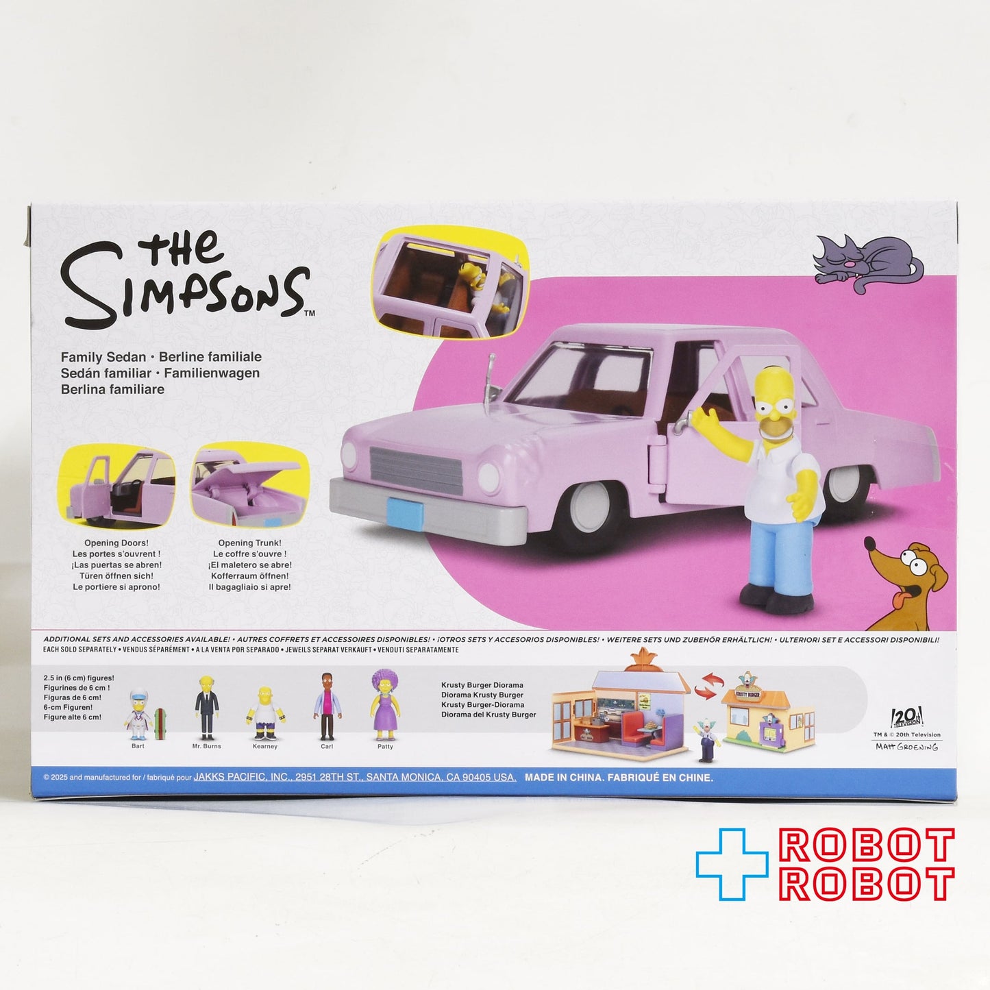 ザ・シンプソンズ シンプソンズ・ファミリーカー 2.5インチ ビークル フィギュア 国内版 未開封