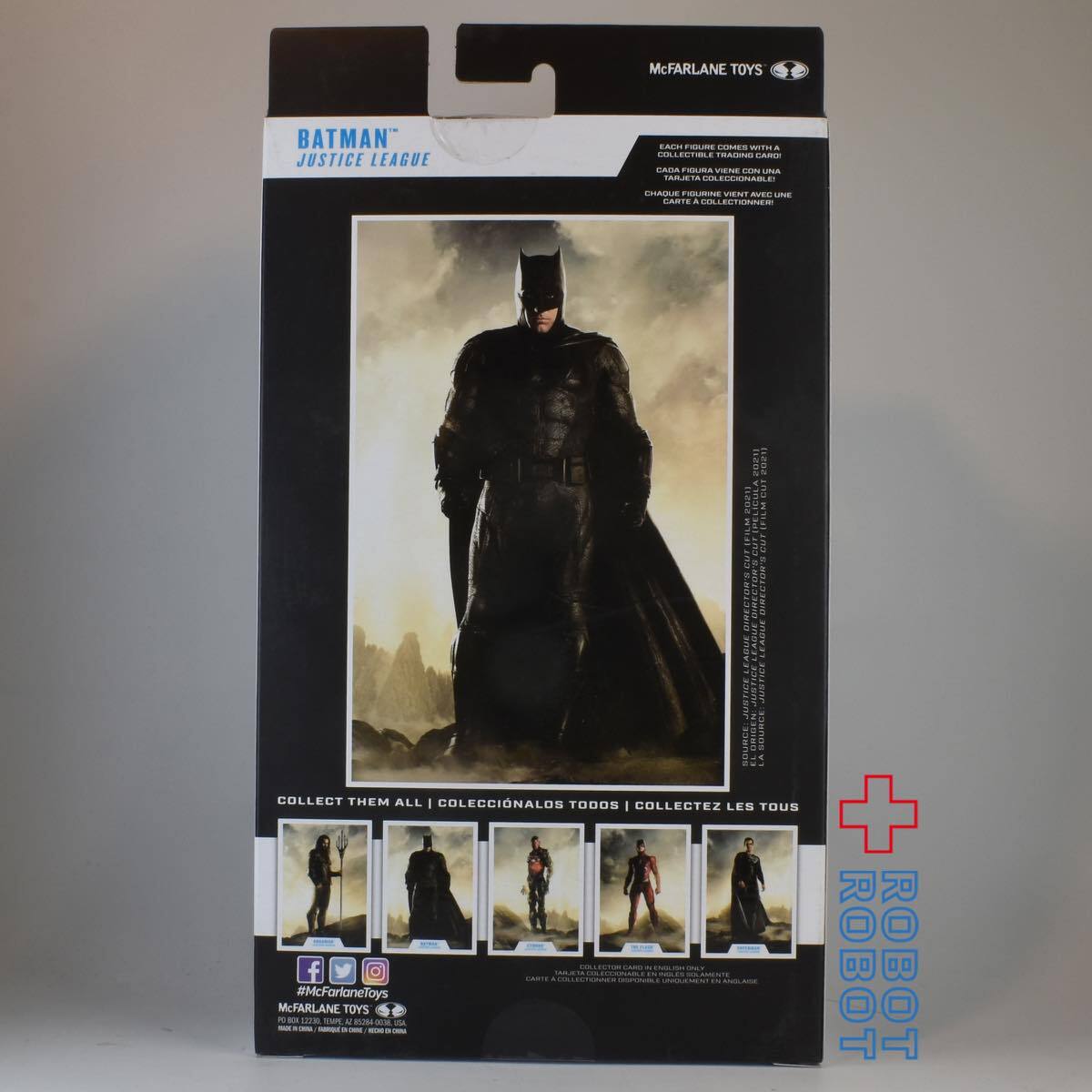 マクファーレン・トイズ DCマルチバース ジャスティス・リーグ ザック・スナイダーカット #058 バットマン