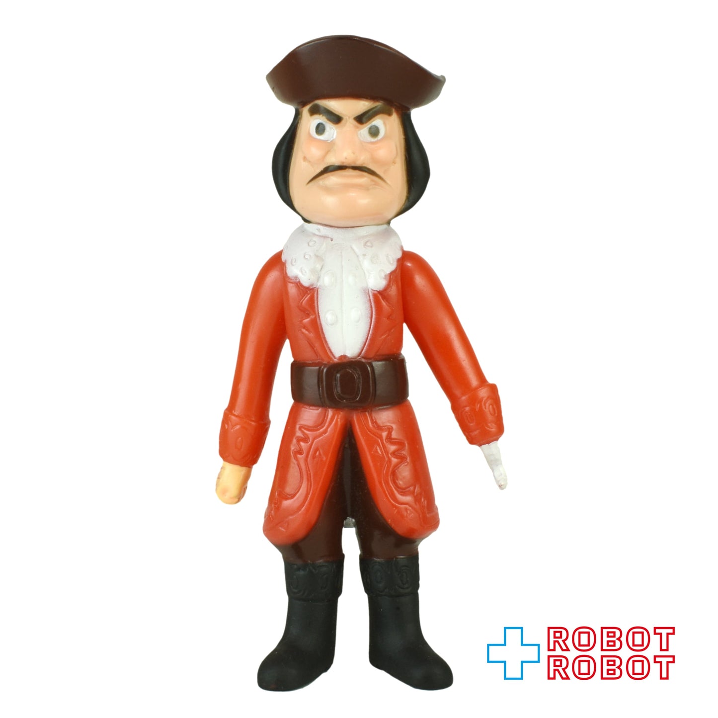 ディズニー ピーターパン フック船長 キャプテン・フック ソフビ フィギュア ドール メイド・イン・ジャパン