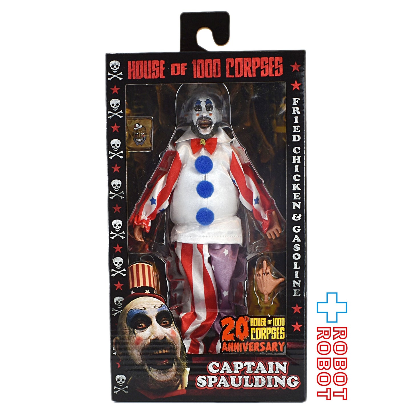 ネカ マーダー・ライド・ショー 20周年 キャプテン・スポールディング 8インチ アクションドール 未開封