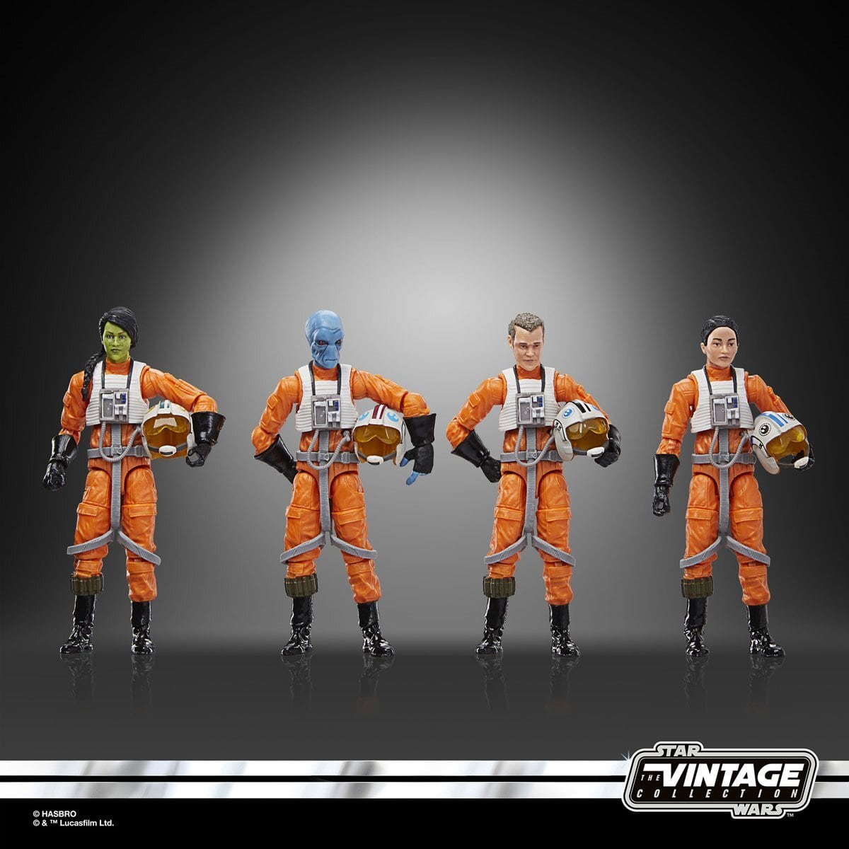 スターウォーズ　ヴィンテージコレクション　未開封　2体セット スター・ウォーズ X-ウイング パイロット 4パック ヴィンテージ