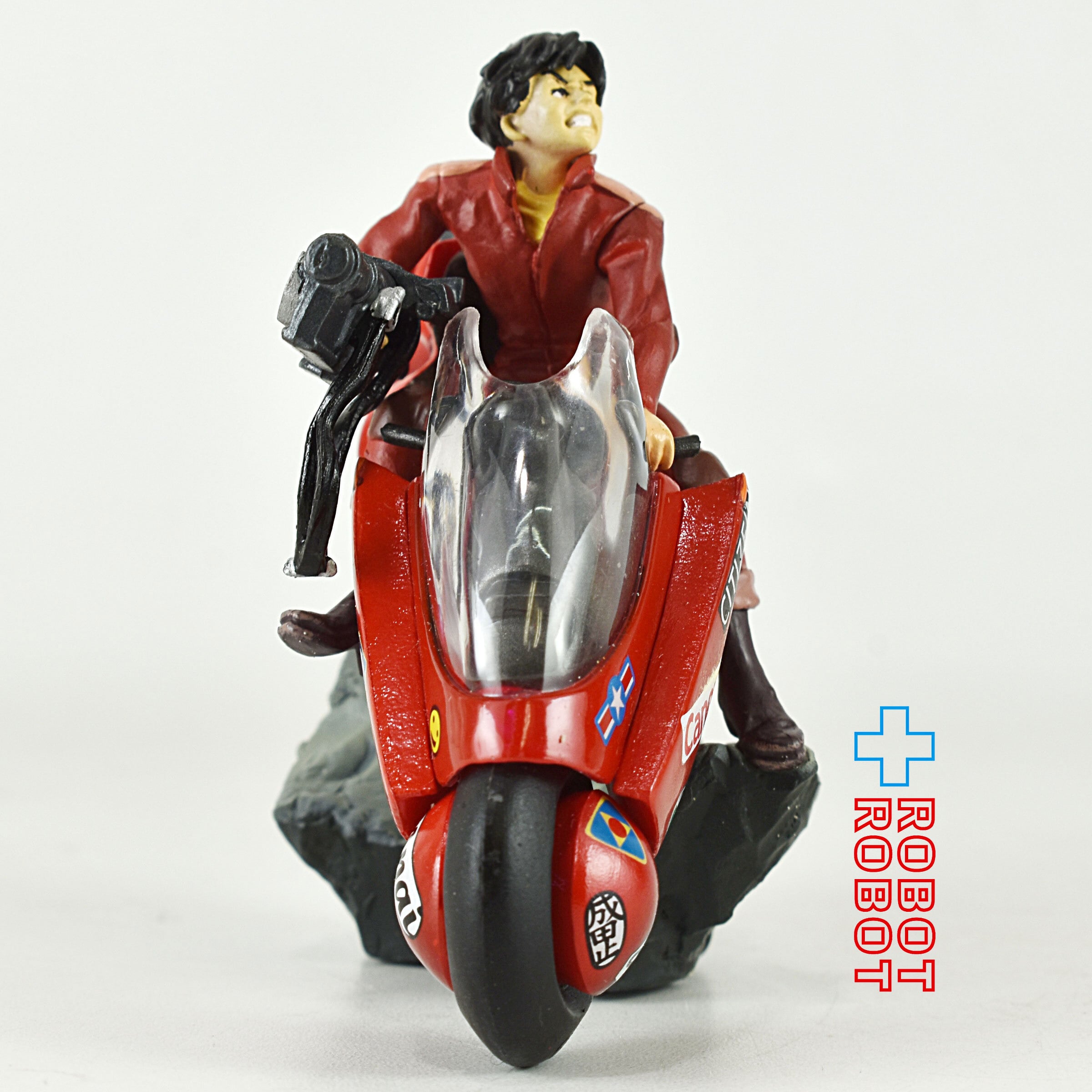 海洋堂 ミニキュー AKIRA アキラ パート4「決戦」金田とバイク (Ver.3) – ROBOTROBOT