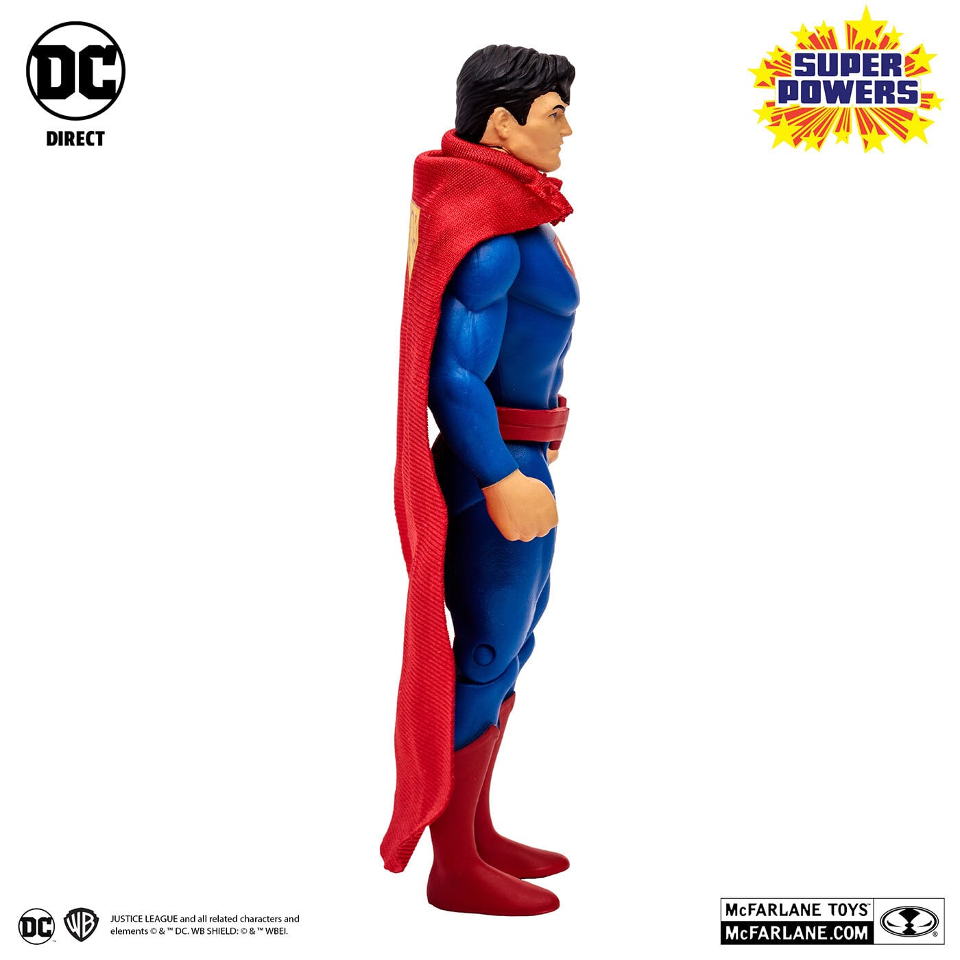 マクファーレン DCダイレクト DCスーパーパワーズ #15 スーパーマン (コミック／Superman: Reborn) 4インチ アクションフィギュア 国内版 未開封
