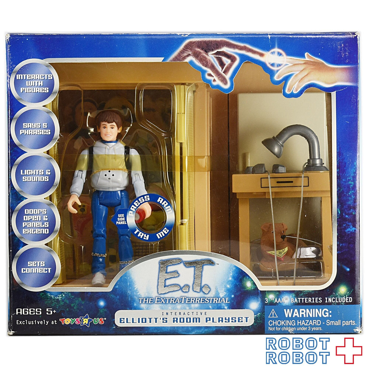 E.T. インタラクティブ エリオットの部屋 プレイセット 未開封
