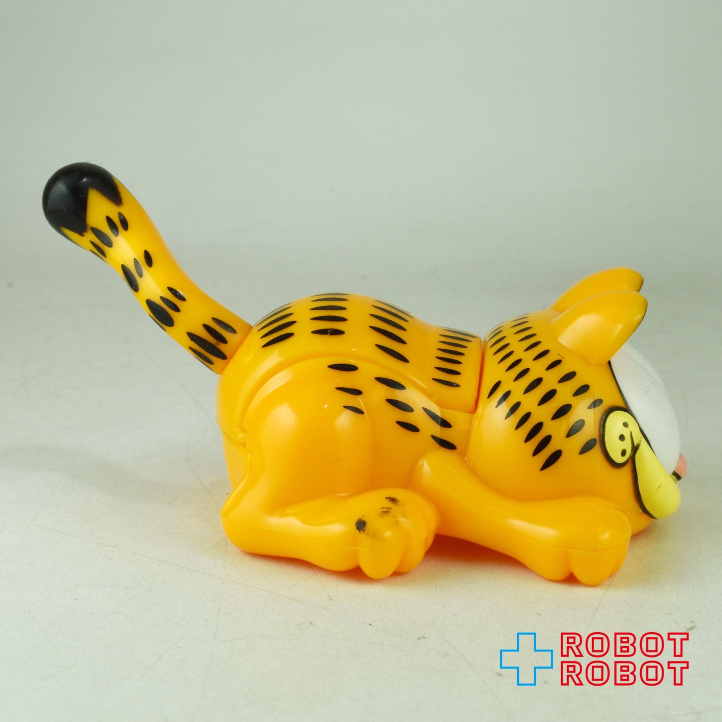 ウェンディーズ ガーフィールド ルーペ プラスチックフィギュア ミールトイ 2001