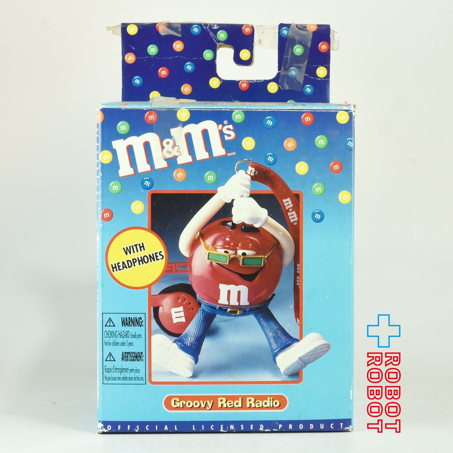 M&M's エムアンドエムズ レッド グルービー レッド ラジオ 箱入り ※不可動