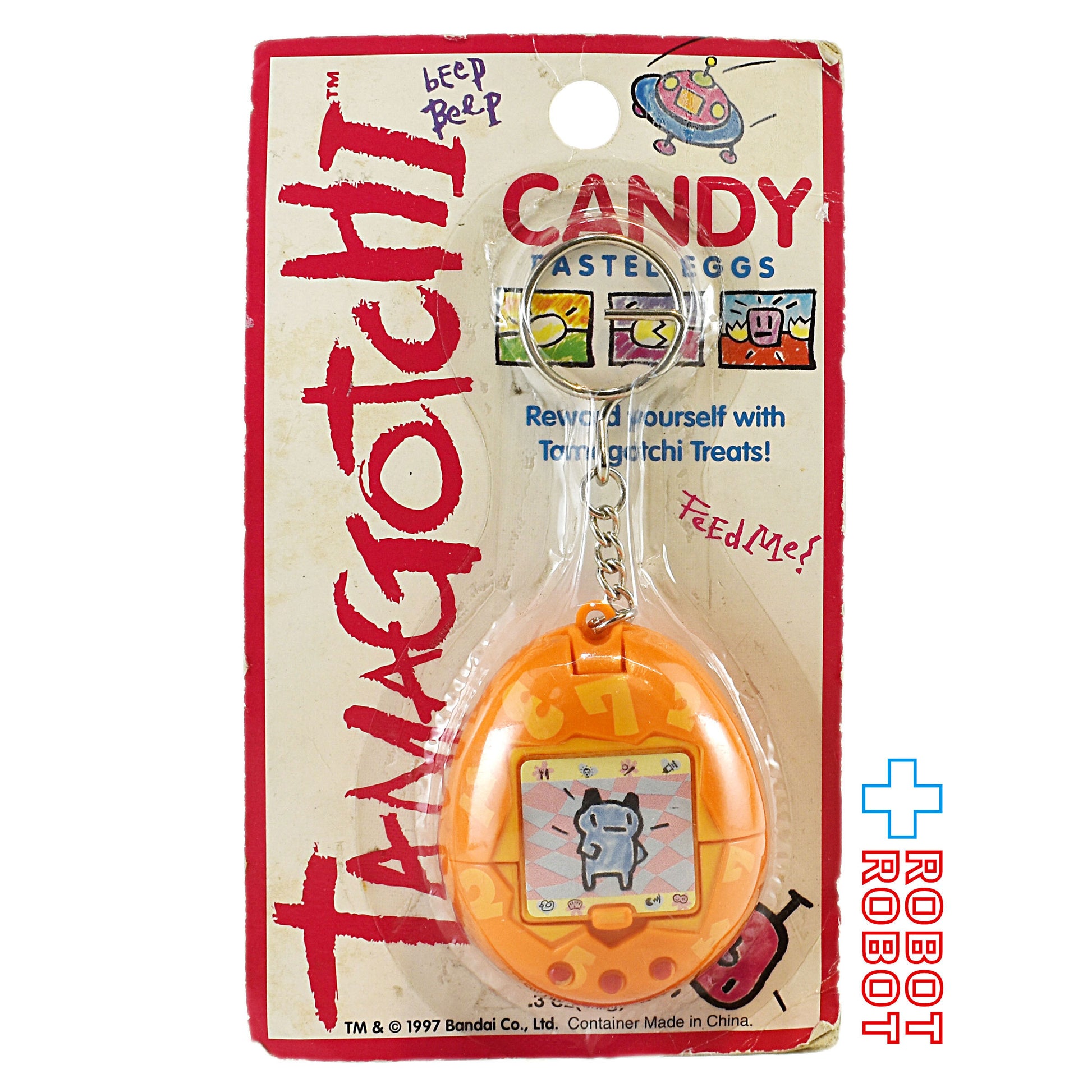 USバンダイ たまごっち キャンディー パステルエッグス ケース キーホルダー 未開封