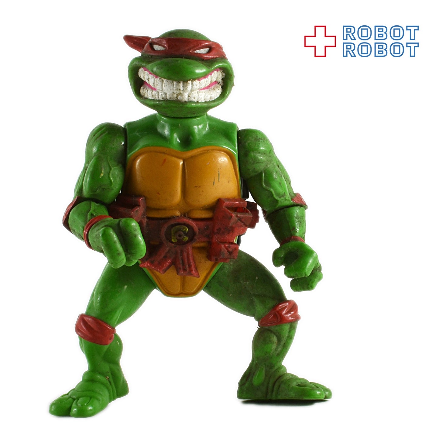 プレイメイツ ティーンエイジ・ミュータント・ニンジャ・タートルズ TMNT ミュータント ラファエロ w/ ストレージシェル アクションフィギュア ルース