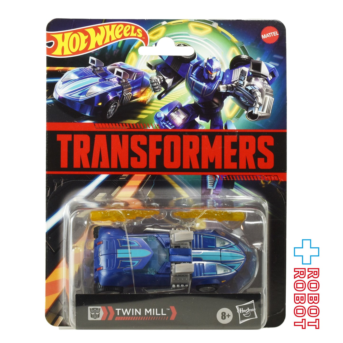 ⚫️ハズブロ マテル トランスフォーマー コラボラティブ ホットウィール ツインミル アクションフィギュア 未開封