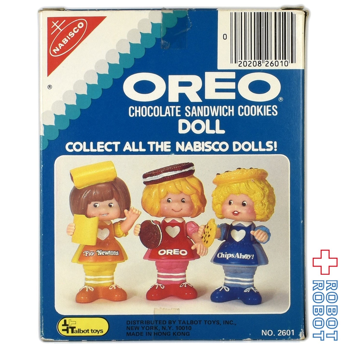 ナビスコ オレオ 女の子 ソフビフィギュア タルボット社 1983 箱入