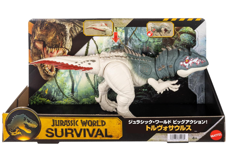 マテル ジュラシック・ワールド ビッグ・アクション! トルヴォサウルス アクションフィギュア 未開封