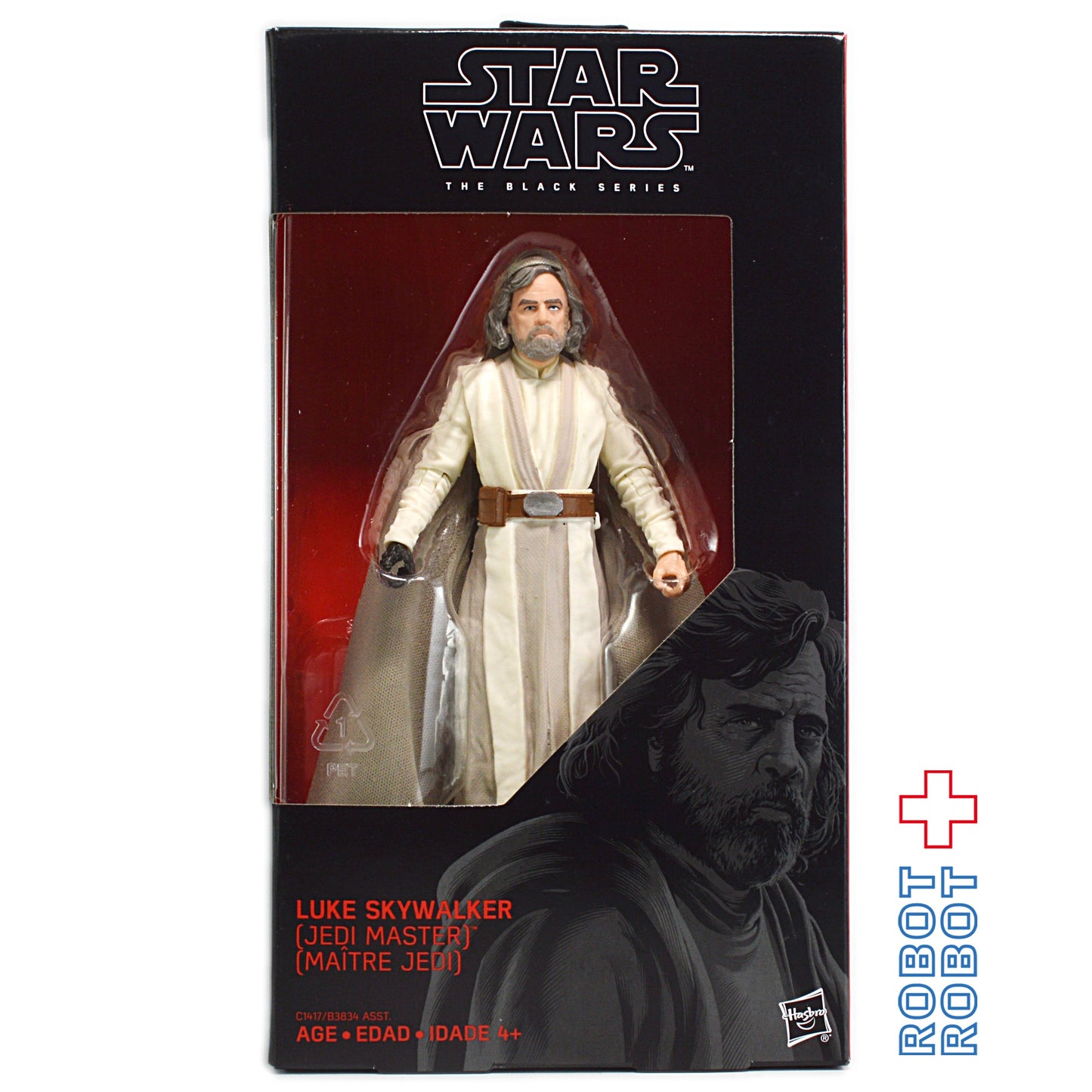 スター・ウォーズ ブラックシリーズ 2017 #46 ルーク・スカイウォーカー (ジェダイ・マスター) [TLJ] 6インチフィギュア 開封