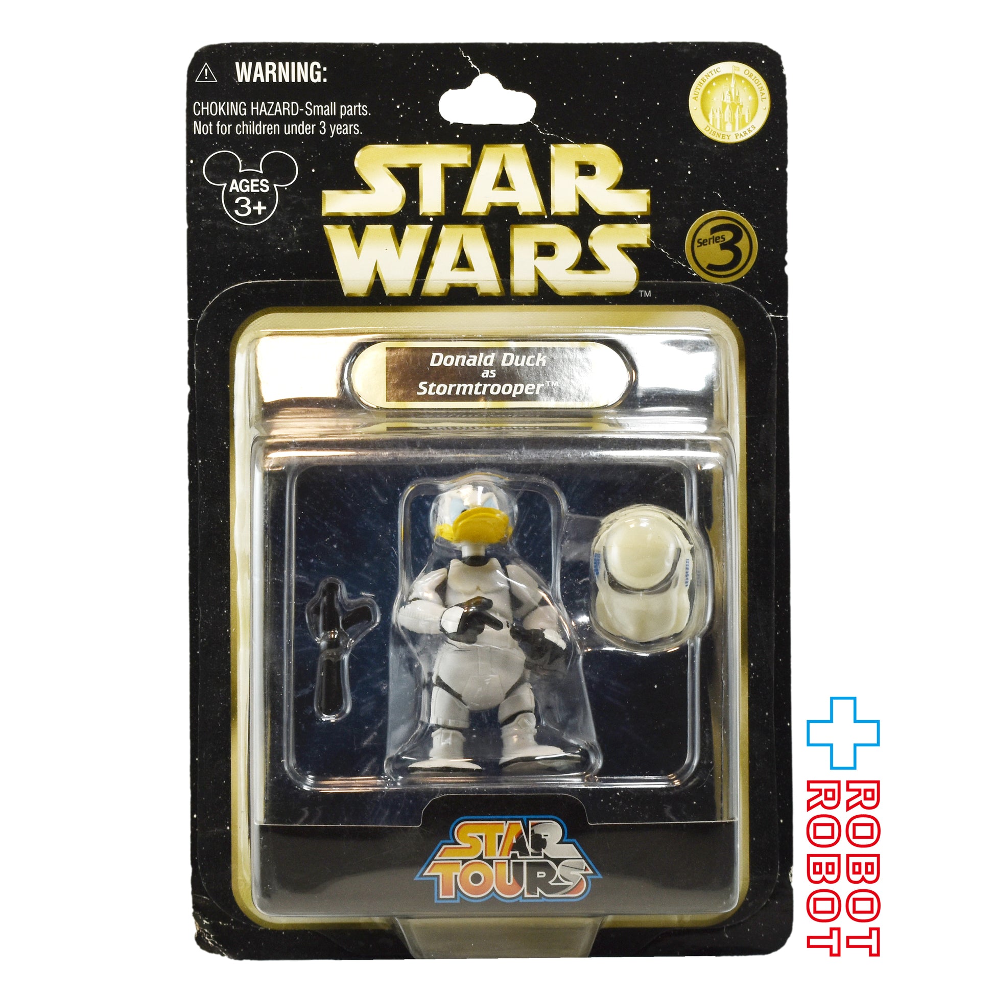 スター・ウォーズ スター・ツアーズ シリーズ3 ドナルドダック as ストームトルーパー ベーシックフィギュア 未開封