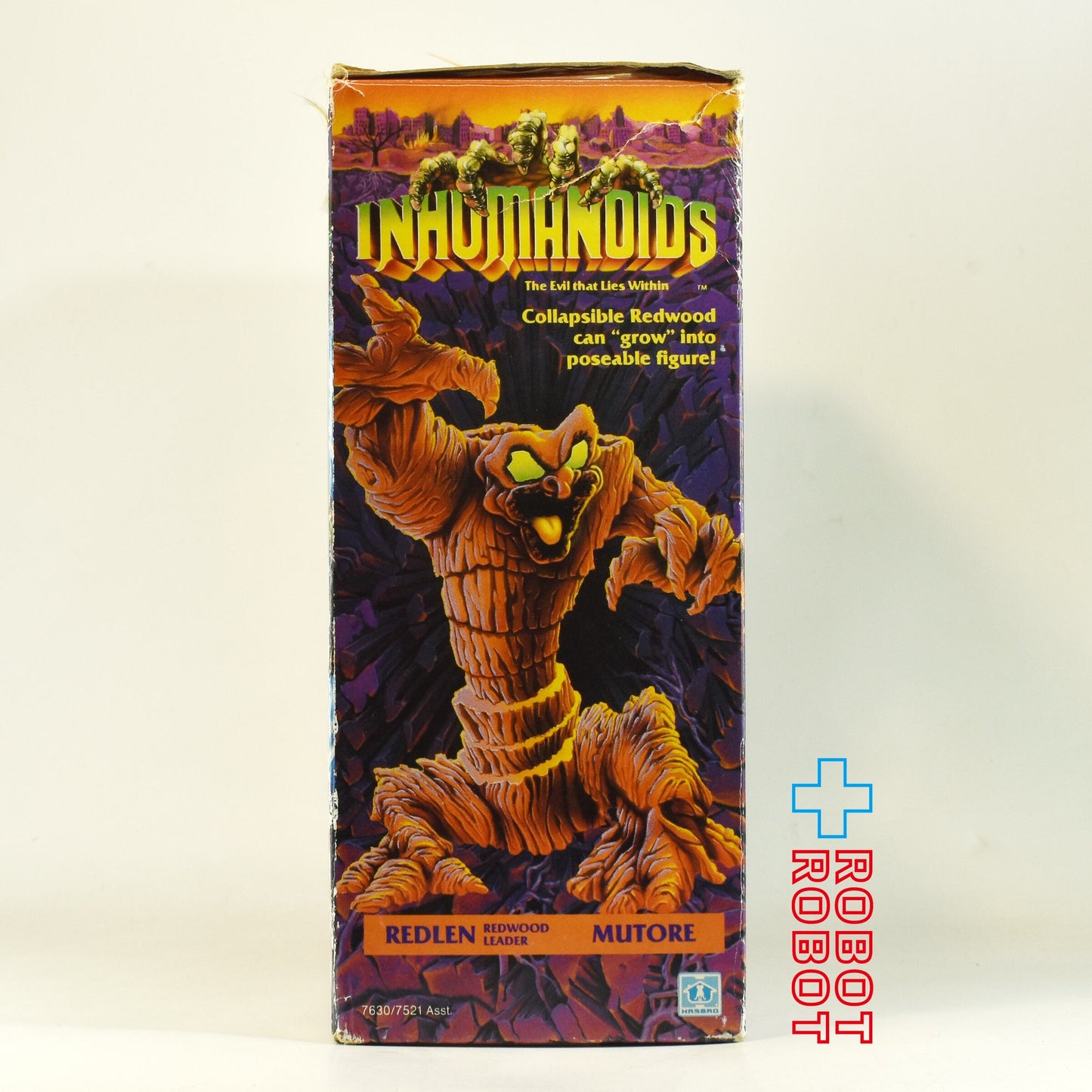 ハズブロ インヒューマノイド レッドレン アクションフィギュア 1986 箱付き