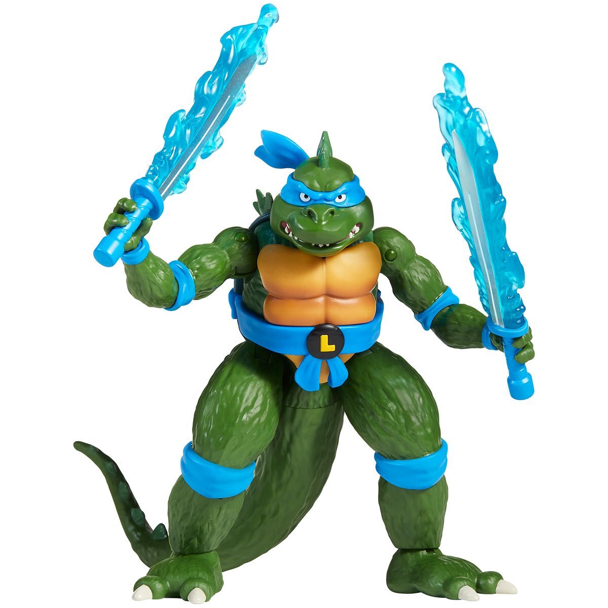 プレイメイツ ティーンエイジ・ミュータント・ニンジャ・タートルズ TMNT x ゴジラ ウェーブ1 レオナルド as ゴジラ アクションフィギュア 未開封