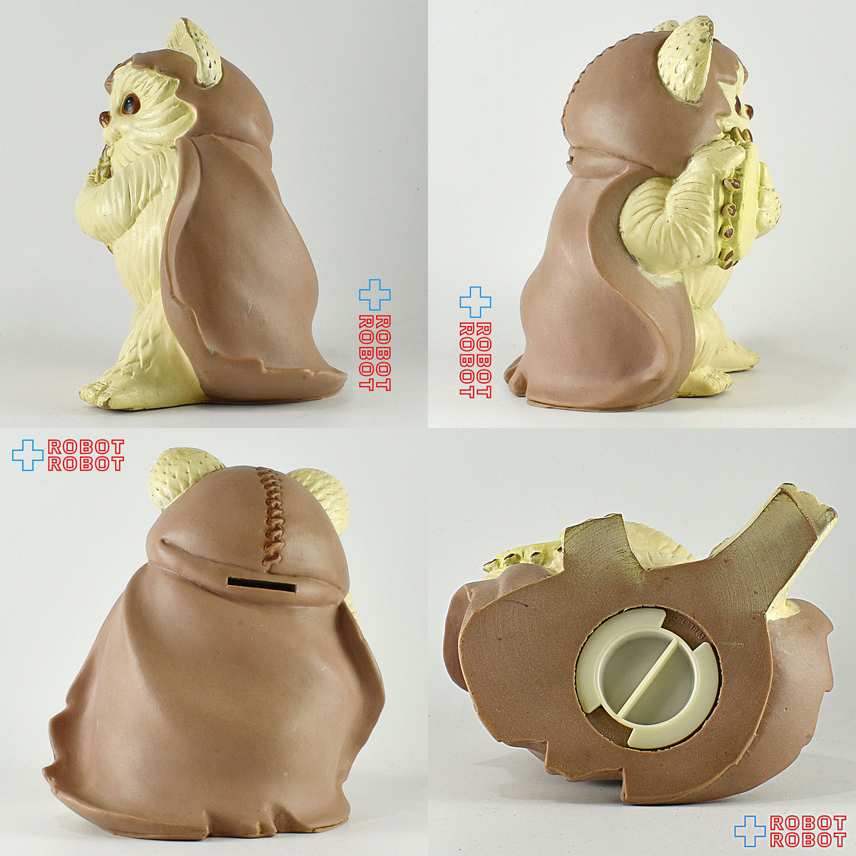 スター・ウォーズ イウォーク プリンセス ニーサ 黄色 ソフビ貯金箱