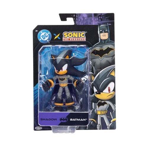 DC x ソニック・ザ・ヘッジホッグ ウェーブ2 シャドウ as バットマン 5インチ アクションフィギュア 未開封